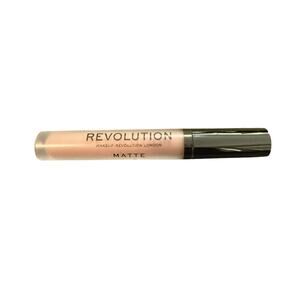 Makeup Revolution Matte Lipstick #212 Head-Turner | Full Size | Nude Brown NEW